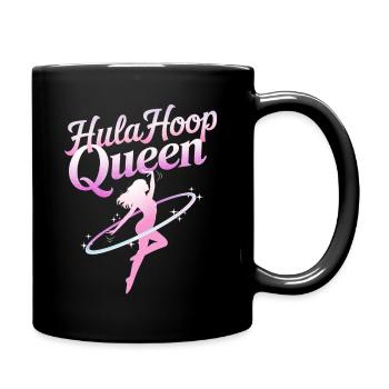 Danse Cerceau Fille Danseuse Cerceau - Mug uni - noir - Droite