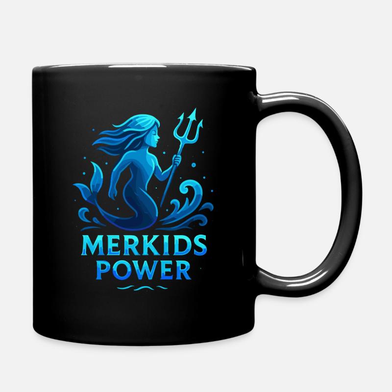 Merkids Power - Full Colour Mug - black