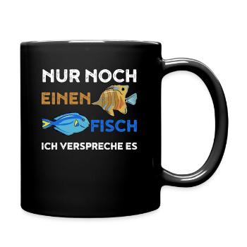 Aquarium Funny Just another fish gift - Full Colour Mug - black - Right