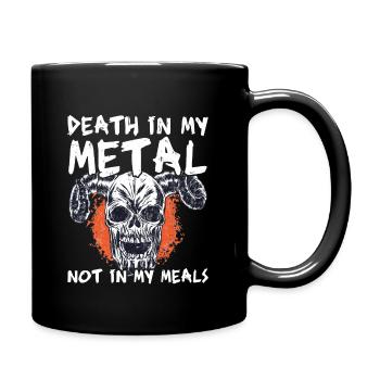 Vegan Death Metal - Full Colour Mug - black - Right