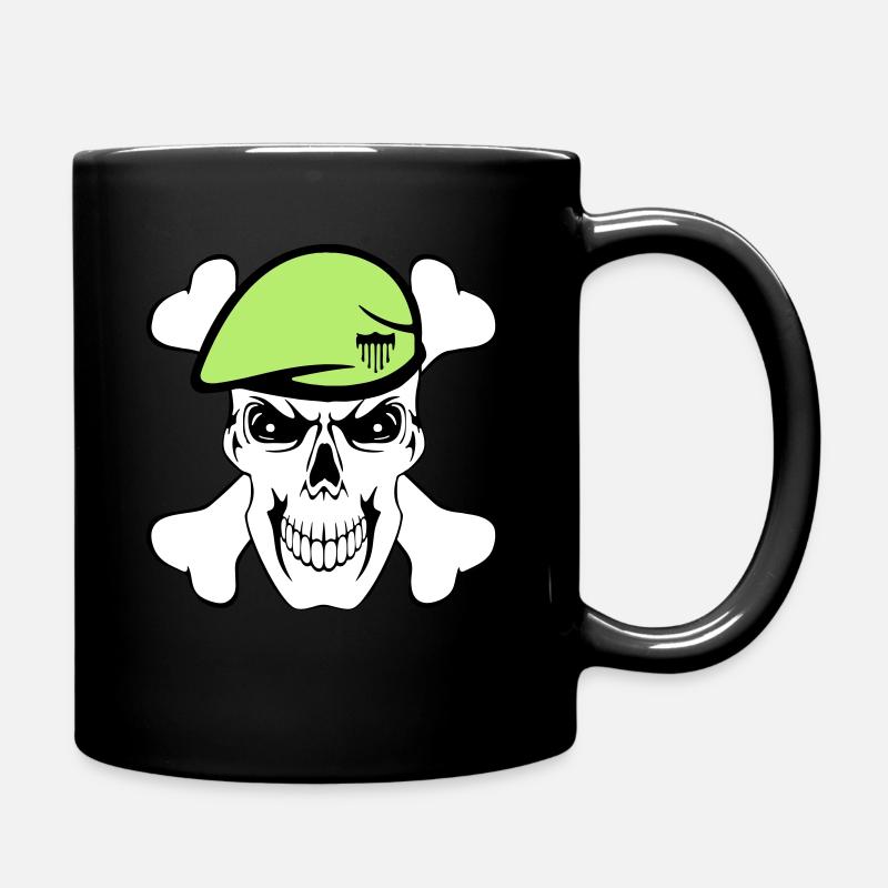 Party Shirt ,Feiern , Karneval, Söldner (25) - Tasse einfarbig - Schwarz