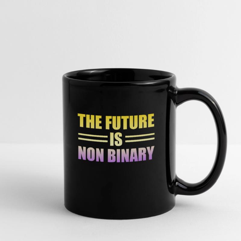 Nonbinary Pride design Full Colour Mug