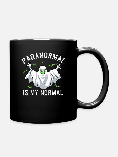 Paranormal est mon cadeau normal pour Halloween - Mug uni - noir