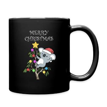 Koala Christmas Funny Christmas Gift - Mug uni - noir - Droite