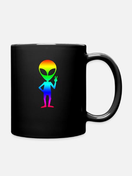 Alien - Full Colour Mug - black