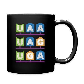 Stopcodon Biology Biochemistry Chemistry Microbiology - Full Colour Mug - black - Right