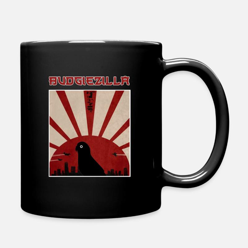 Conception perruche Budgie Budgerigar - Mug uni - noir