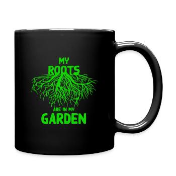 jardin - Mug uni - noir - Droite