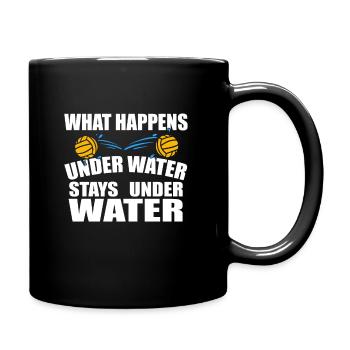 Joueur de water-polo cadeau I costume de water-polo - Mug uni - noir - Droite