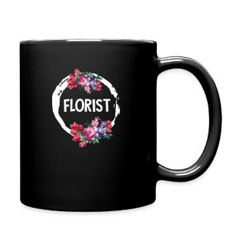 Fleuriste Jardinier Cadeau I Fleuriste Fleuriste - Mug uni - noir - Droite