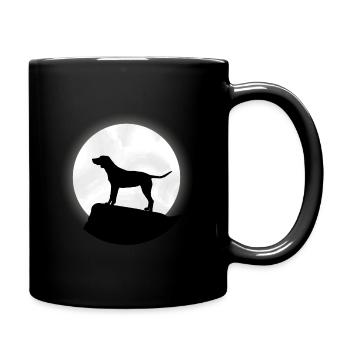 Cadeau d'anniversaire de chiens Labrador Retriever chien - Mug uni - noir - Droite
