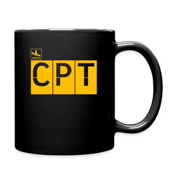 Destination - Cape Town - Full Colour Mug - black - Right