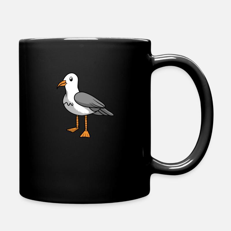 Seagull Seagull - Full Colour Mug - black