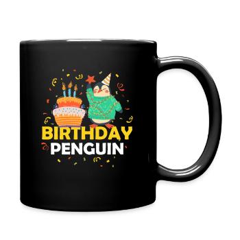 Pingouin - Mug uni - noir - Droite