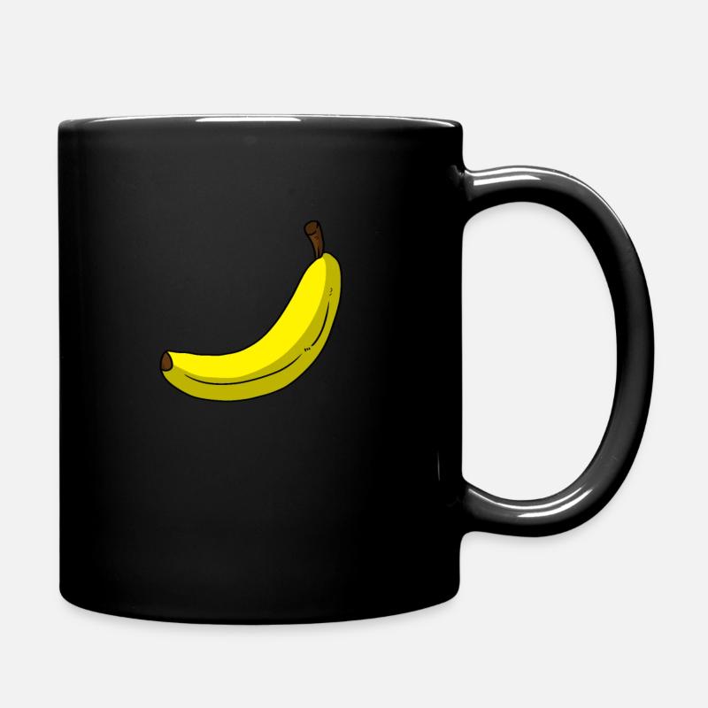 banane - Mug uni - noir