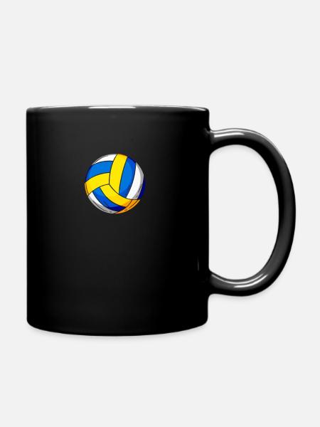 Volley- de beach-volley - Mug uni - noir