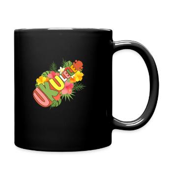 Ukulélé Uke - Mug uni - noir - Droite