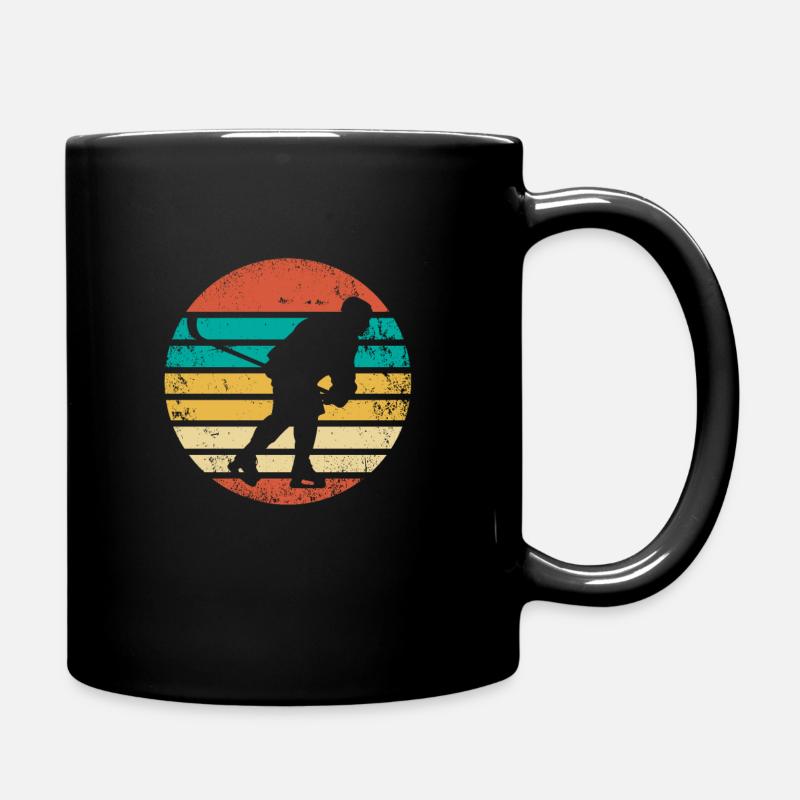 Hockey sur glace rétro - Mug uni - noir