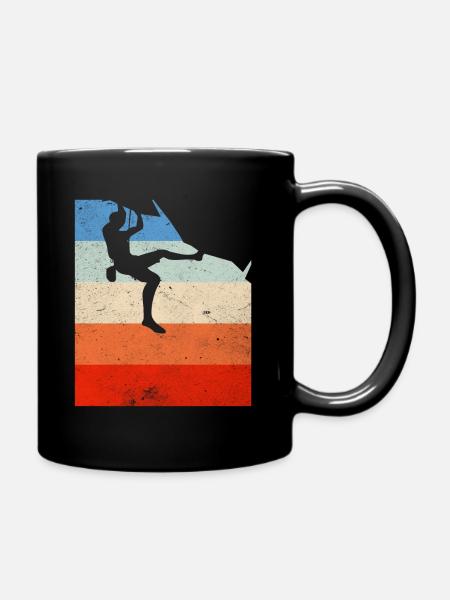 Escalade Escalade Bouldering Free Vintage Gift - Mug uni - noir