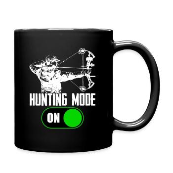 Archery hunting bow arrow archers - Full Colour Mug - black - Right