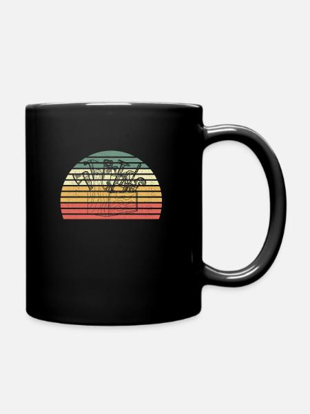 Menuisier rétro menuisier menuisier menuisier - Mug uni - noir