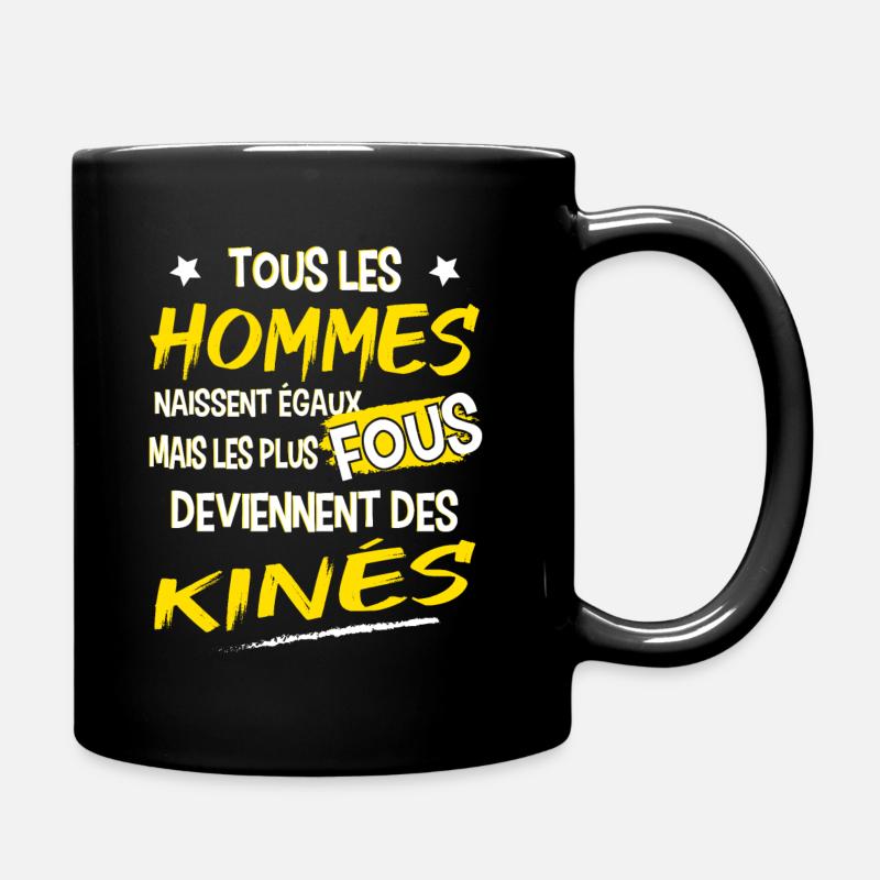 Kiné kinésithérapeute cadeau humour - Mug uni - noir