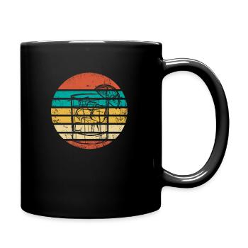 Retro Cocktail - Mug uni - noir - Droite