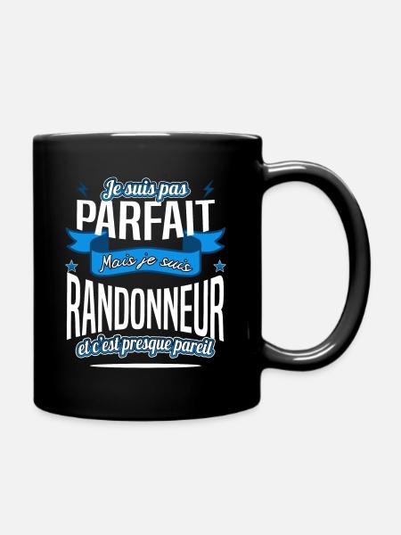 Randonneur - Mug uni - noir