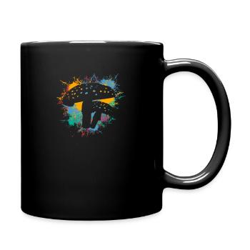 Champignons Cueilleurs de champignons Essineur de champignons Cueilleurs - Mug uni - noir - Droite