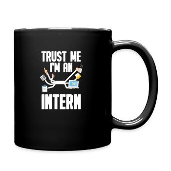 Traineeship Intern - Full Colour Mug - black - Right