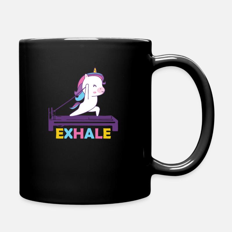 Pilates - Tasse einfarbig - Schwarz