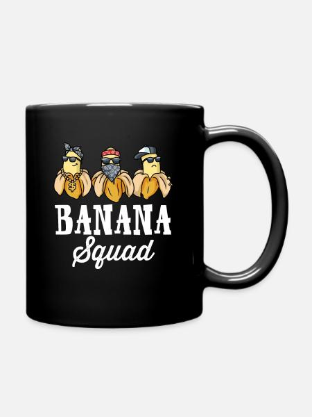 Banana Squad Banane Cadeau - Mug uni - noir