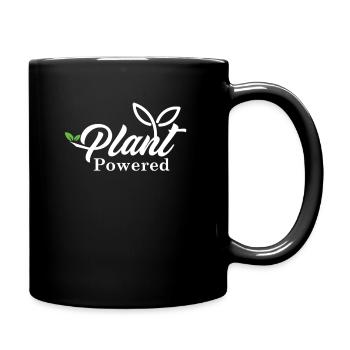 Végétaliens végétaliennes légumes Végétalien - Mug uni - noir - Droite