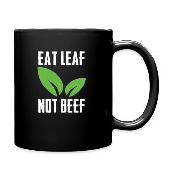 Végétaliens végétaliennes légumes Végétalien - Mug uni - noir - Droite