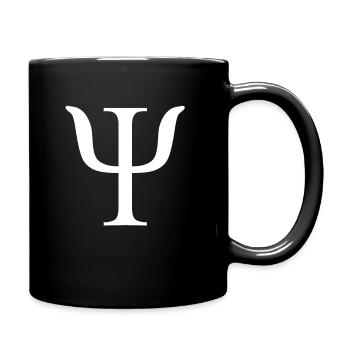 Psychotherapie Therapeut Psychotherapeut - Tasse einfarbig - Schwarz - Rechts