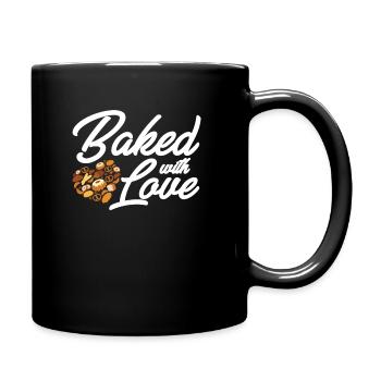 Baker Baking Pastry Chef - Full Colour Mug - black - Right