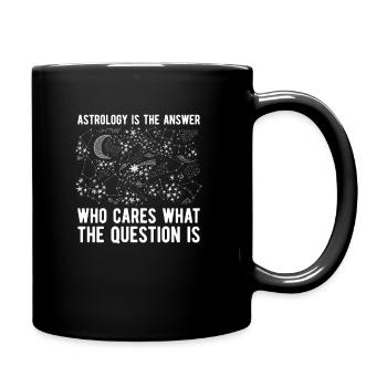 Astrology zodiac sign zodiac astrologer - Full Colour Mug - black - Right