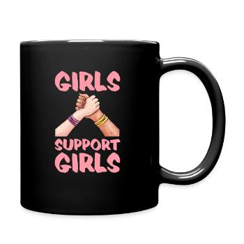 Feministin Emanzipation Feminist Feminismus - Tasse einfarbig - Schwarz - Rechts