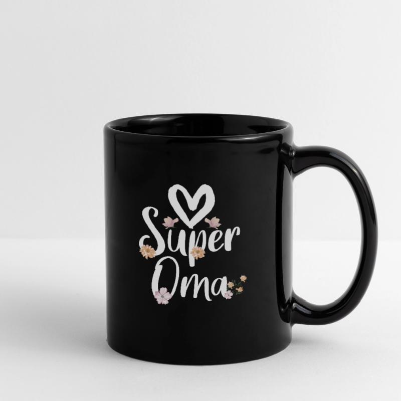 Mama Mutter Muttertag Oma Großmutter Tasse einfarbig