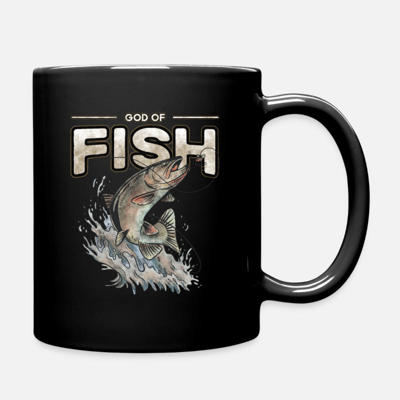 God of Fish - Mug uni - noir