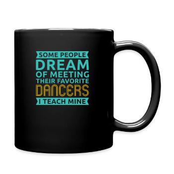 Danse Danse Danse - Mug uni - noir - Droite