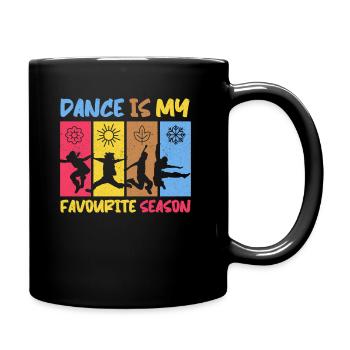 Danse Danse Danse - Mug uni - noir - Droite