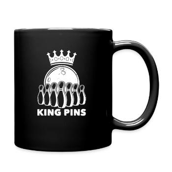 Bowling - Tasse einfarbig - Schwarz - Rechts