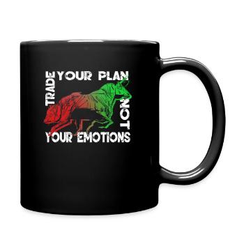 Stock Day Trading Bourse Forex Actions Trader - Mug uni - noir - Droite
