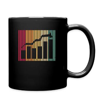 Rétro Stock Day Trading Bourse Forex Actions Trader - Mug uni - noir - Droite