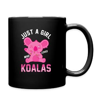 Koala Koala Bear - Full Colour Mug - black - Right
