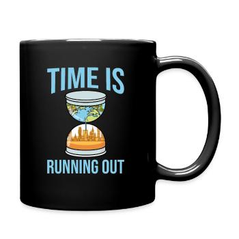 Changement climatique Lutte contre le changement climatique Réchauffement climatique Planète terre - Mug uni - noir - Droite