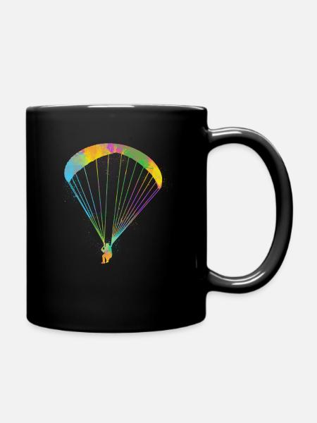 Parapente parapente - Mug uni - noir