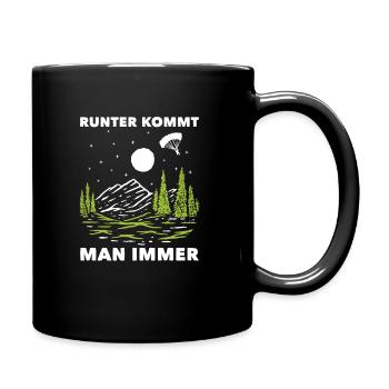 Paragliding Paragliding Paragliding Paragliding - Full Colour Mug - black - Right