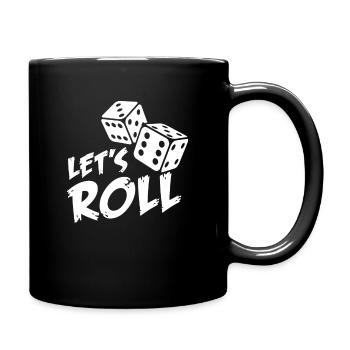 board game - Full Colour Mug - black - Right